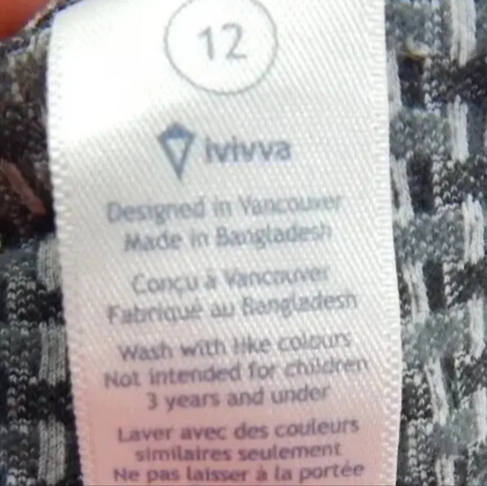 Ivivva Lululemon Rhythmic Full Length Leggings